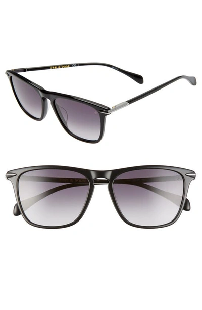 Rag & Bone 55mm Sunglasses In Black