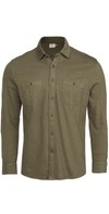 Faherty Brand Seasons Button-up Shirt In Olive