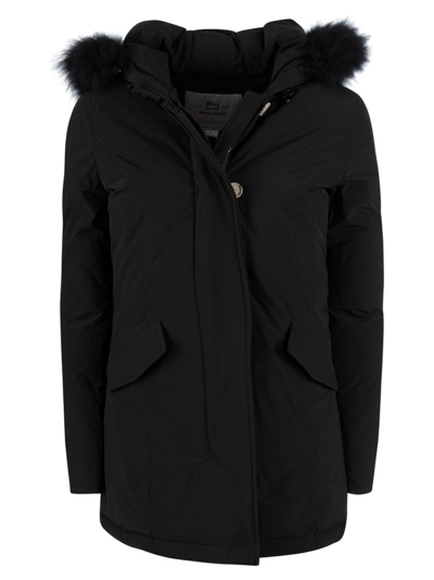 Woolrich Parka Arctic Nf Nero In Black