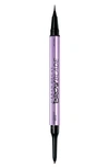 Urban Decay Brow Blade Ink Stain + Waterproof Eyebrow Pencil In Blackout