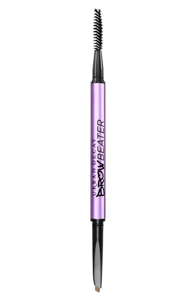 Urban Decay Brow Beater Waterproof Brow Pencil & Spoolie Café Kitty 0.0018 oz/ 0.05 G In Cafe Kitty