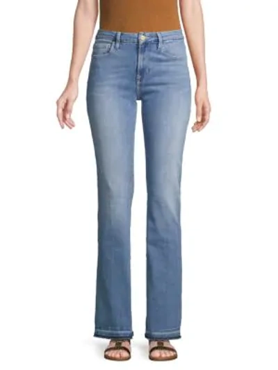 Frame Women's Le Mini Released-hem Bootcut Jeans In Stowe