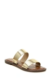 Sam Edelman Gala Two Strap Slide Sandal In Jute Leather