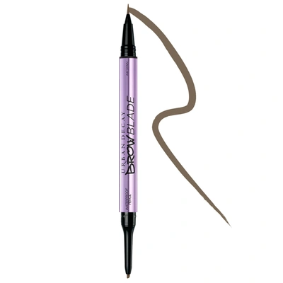 Urban Decay Brow Blade 2-in-1 Eyebrow Pen + Waterproof Pencil Cool Cookie .01 oz / .4ml