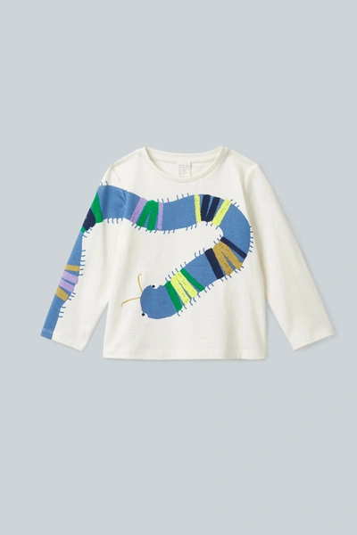 Cos Kids' Bug-printed Top In White