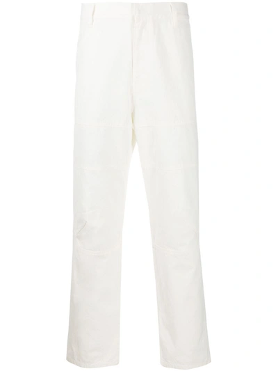 Ambush High-waist Straight Trousers In White