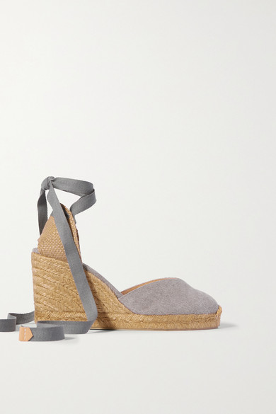 gray espadrilles