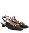 Gucci Women's Leather Pump With Horsebit In Black