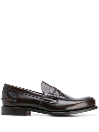 Church's Tunbridge Loafers In Brown