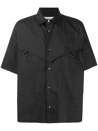 Ambush D-ring Detail Short-sleeve Shirt In Black