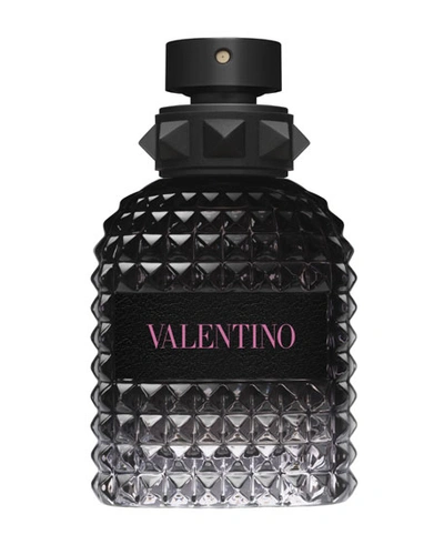 Valentino Uomo Born In Roma 1.7 oz/ 50 ml Eau De Toilette Spray In Black