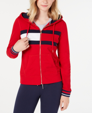 tommy hilfiger basic flag hoodie