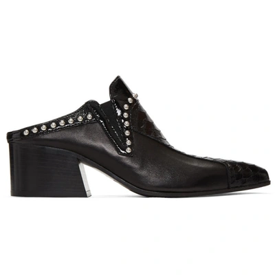 Lace Up Shoes Acne Mules Leather Mules Clogs