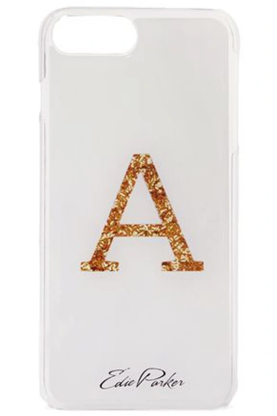 Edie Parker + Goo.ey Printed Plastic Iphone 6 And 7 Plus Case In White