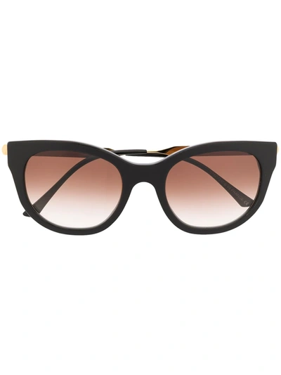 Thierry Lasry Lively Square-frame Sunglasses In Black