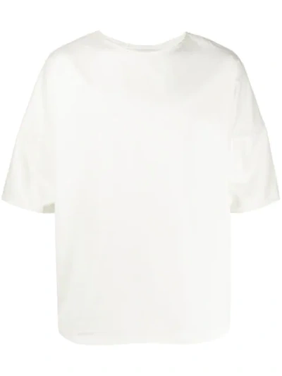 Alchemy Oversized Crew Neck T-shirt In White