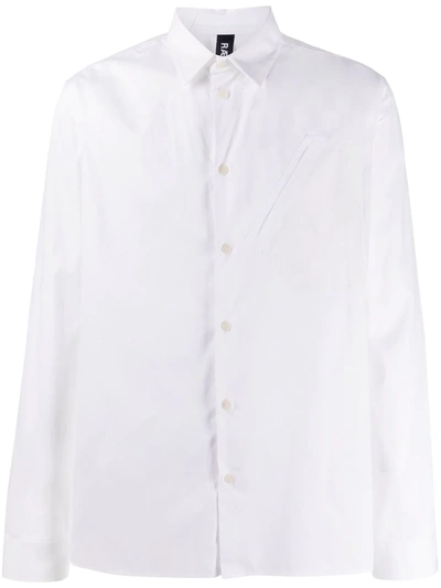 Raeburn Parachute Pocket Shirt In White