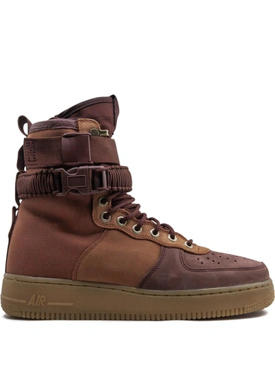 Nike Sf Af1 Prm Trainers In Brown