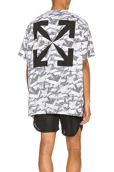 Off-white Arrows Pattern Over Tee In All Over