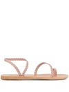 Ancient Greek Sandals Eleftheria Open-toe Sandals In Pink