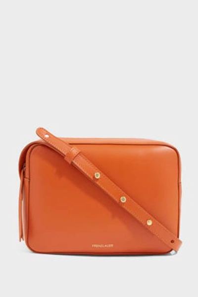 Frenzlauer Flyer Leather Mini Bag In Orange