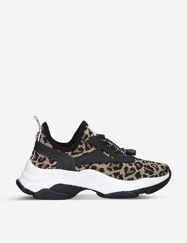 steve madden animal print sneaker