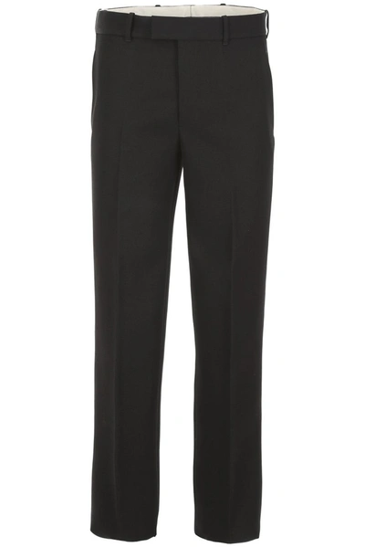 Helmut Lang Elasticated Waistband Pants In Black