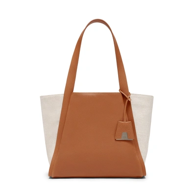 Akris Medium Handbag In Chestnut