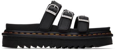 Dr. Martens Black Blaire Slide Sandals