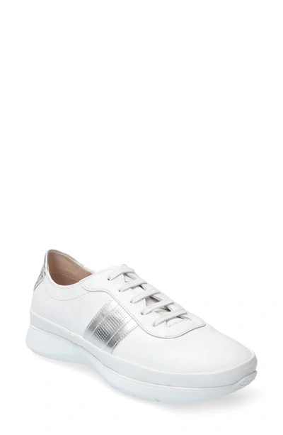 Mephisto Merania Sneaker In White Leather