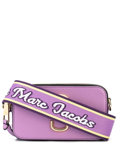 Marc Jacobs The Snapshot Cross Body Bag In Purple