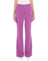 Versace Casual Pants In Light Purple