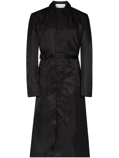 Alyx Single-breasted Belted Coat In Black