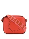 Stella Mccartney Kameratasche Mit Lochmuster In Orange