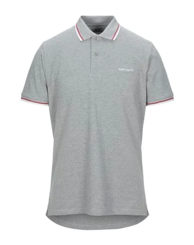 Carhartt Polo Shirts In Grey