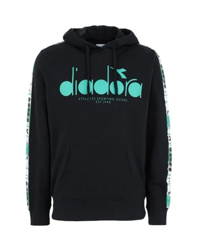 Diadora Sweatshirts In Black