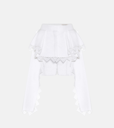 Alexander Mcqueen Shorts & Bermuda Shorts In White