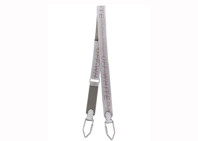 Pre-owned Off-white  Industrial Shoulder Strap Silver