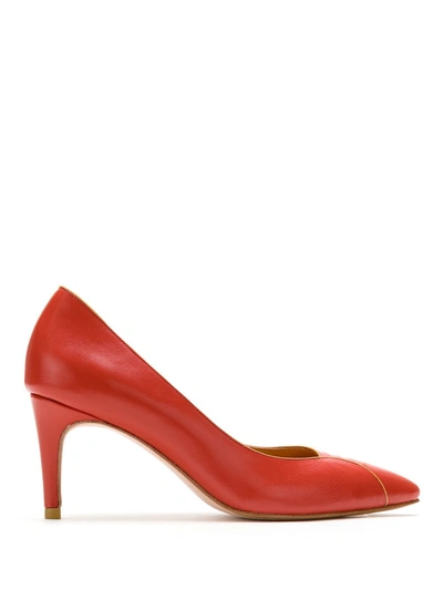 Sarah Chofakian Privé Pumps In Red
