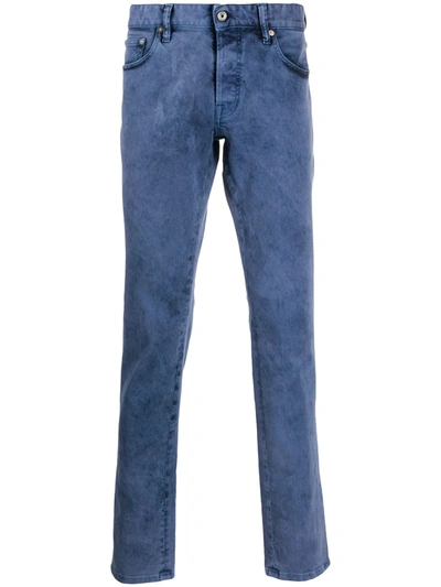 Just Cavalli High Rise Straight-leg Jeans In Blue