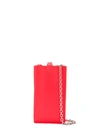 Ireneisgood Small Logo Crossbody Bag In Orange