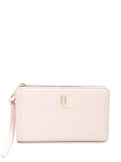 Marc Jacobs The Softshot Compact Wallet In Pink