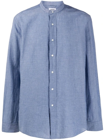 Aspesi Relaxed Fit Shirt In Blue