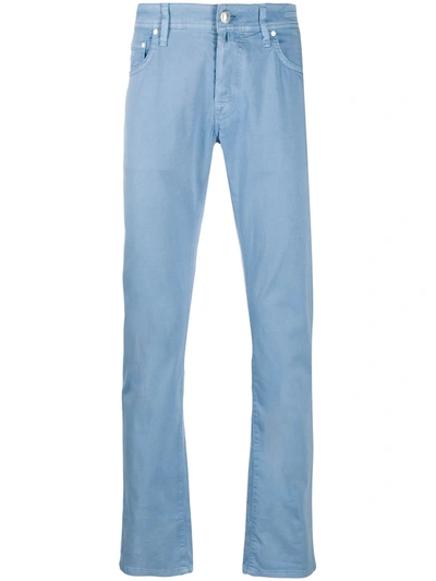 Jacob Cohen Celeste Slim-fit Jeans In Blue