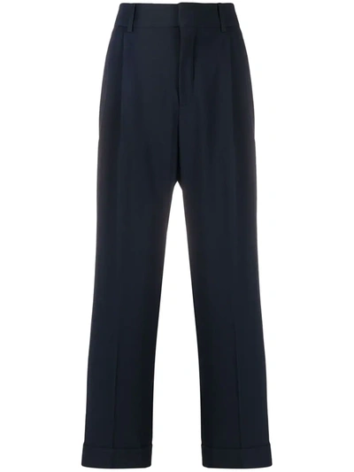 Chloé Tailored Trousers In Blue