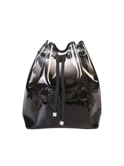 Kenzo Kombo Bucket Bag In Black