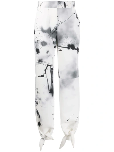 Off-white Futura Tapered Trousers In White