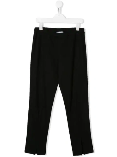 Simonetta Straight Fit Tailored Pants In Black