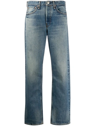 Rag & Bone Denim Boyfriend Jeans In Blue