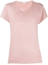 Filippa K Hazel Short Sleeve T-shirt In Antique Rose